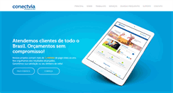 Desktop Screenshot of conectvia.com.br